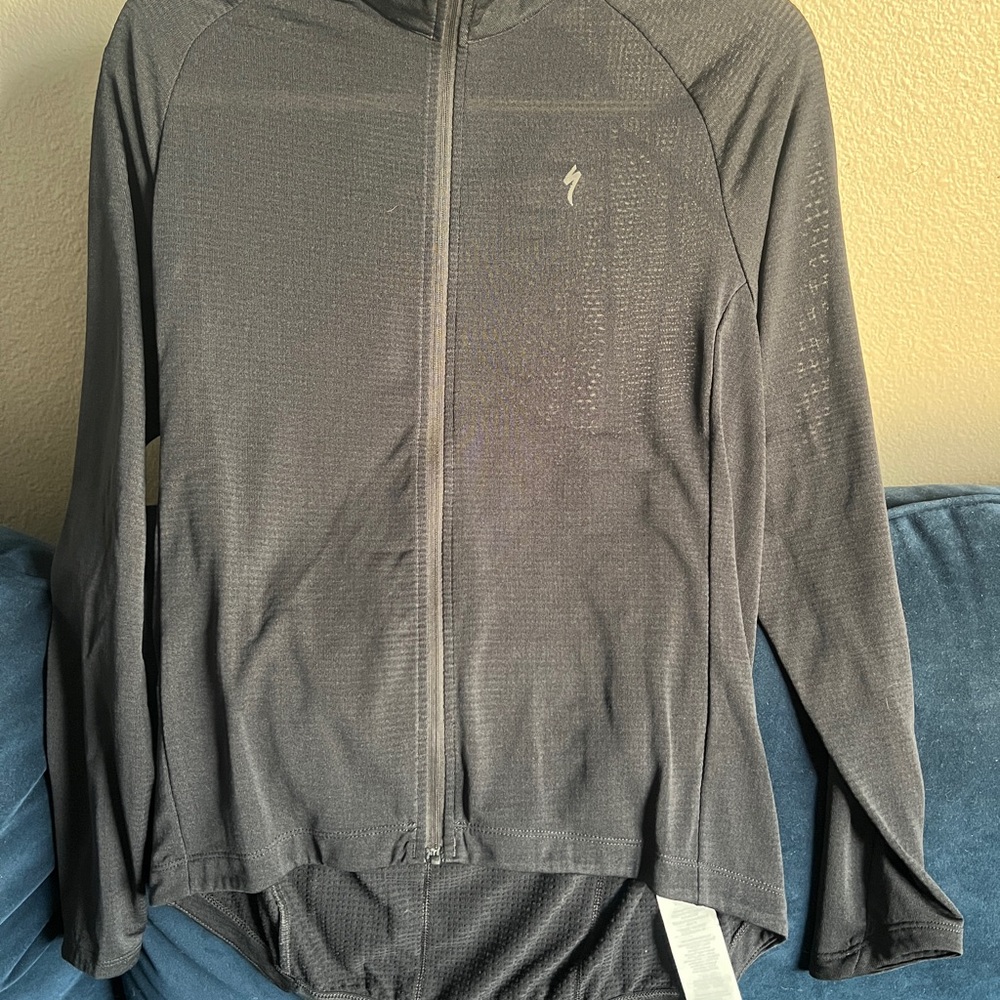 Specialized Black Full-Zip Jacket - image 1